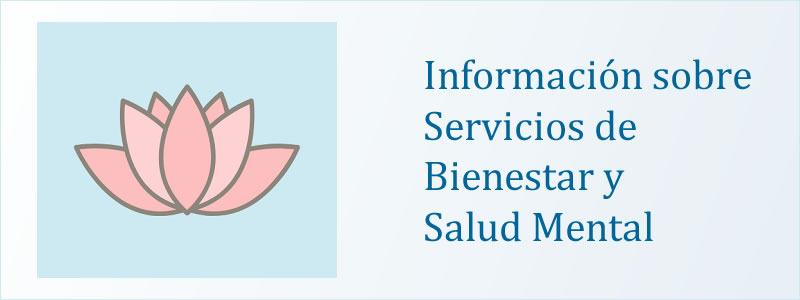 Mental Health and Well-Being Service Information